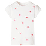 Vidaxl kindershirt 104 ecru