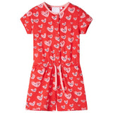 Vidaxl kinderjumpsuit 104 rood