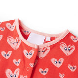 Vidaxl kinderjumpsuit 104 rood