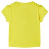Vidaxl kindershirt 104 geel