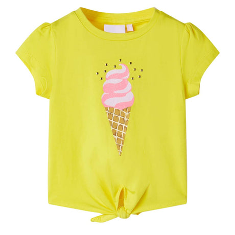 Vidaxl kindershirt 116 geel