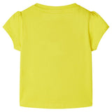Vidaxl kindershirt 140 geel