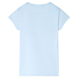 VidaXL Kindershirt 92 zachtblauw