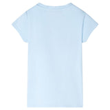 Vidaxl kindershirt 128 zachtblauw