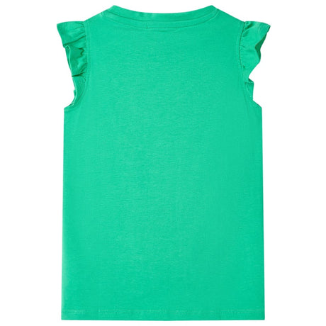 Vidaxl kindershirt 116 groen
