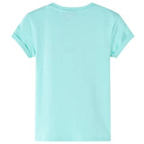 VidaXL Kindershirt 116 lichtmint