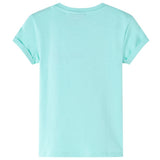 Vidaxl kindershirt 140 lichtmint