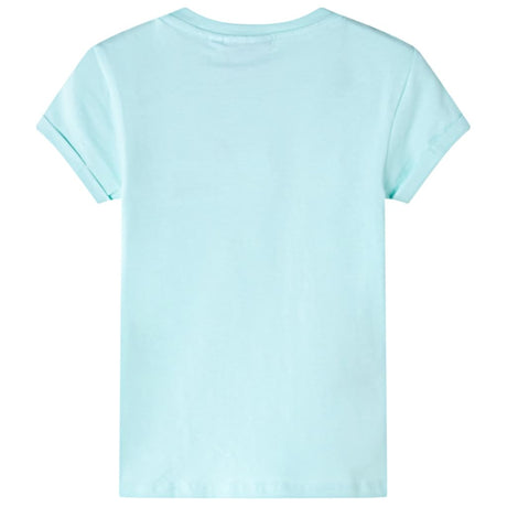 Vidaxl kindershirt 128 lichtzeeblauw