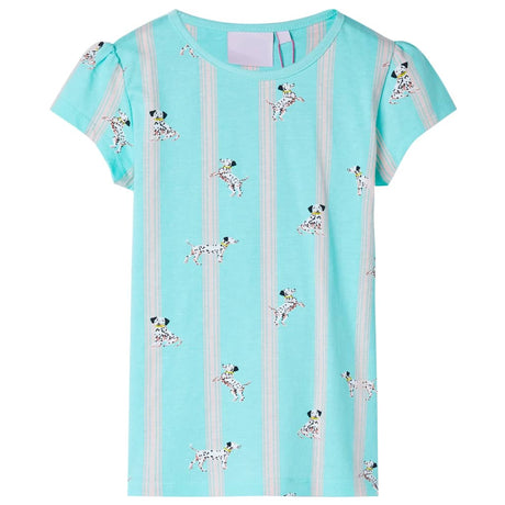 Vidaxl kinderpyjama met korte mouwen 128 blauw