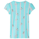 Vidaxl kinderpyjama met korte mouwen 140 ecru
