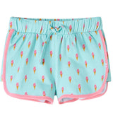 Vidaxl kindershorts met trekkoord 140 lichtmintkleurig