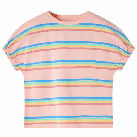 Vidaxl kindershirt 128 perzikkleurig