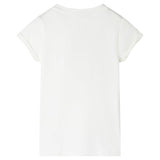 Vidaxl kindershirt 128 ecru