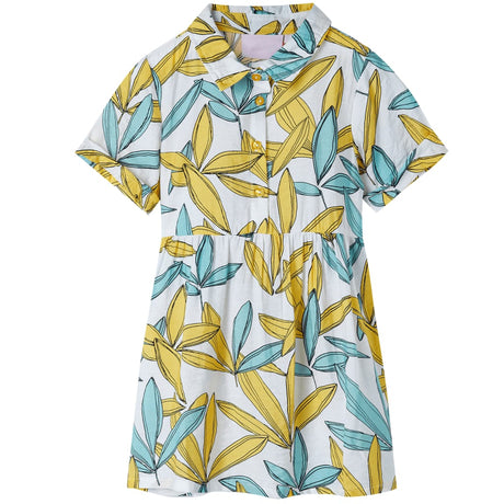Vidaxl kinderjurk 140 ecru
