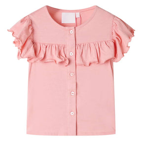 Vidaxl kindershirt 92 middelroze