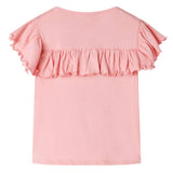 Vidaxl kindershirt 104 middelblauw