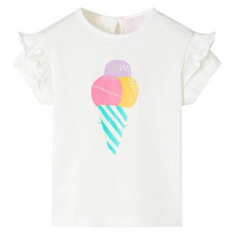 Vidaxl kindershirt 116 ecru