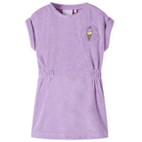 Vidaxl kinderjurk 104 lila