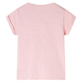 Vidaxl kindershirt 116 lichtroze