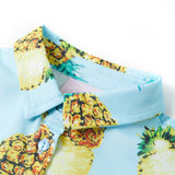 Vidaxl kinderjurk 116 blauw