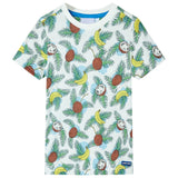 VidaXL Kindershirt met korte mouwen 140 meerkleurig