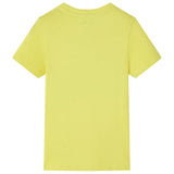 VidaXL Kindershirt met korte mouwen 128 geel