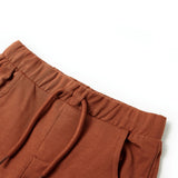 Vidaxl kindershorts met trekkoord 128 bruin