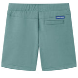 Vidaxl kindershorts met trekkoord 104 oudpetrol
