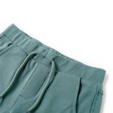 Vidaxl kindershorts met trekkoord 140 oudpetrol