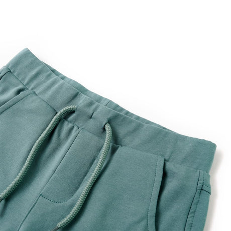 Vidaxl kindershorts met trekkoord 140 oudpetrol