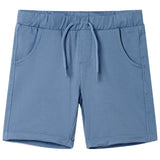 Vidaxl kindershorts met trekkoord 104 donkerblauw