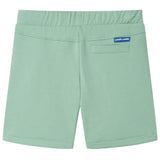 Vidaxl kindershorts met trekkoord 128 lichtkaki