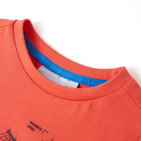 Vidaxl kindershirt 140 lichtrood