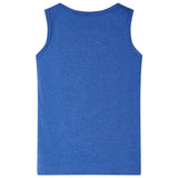 Vidaxl kindertopje 92 gemêleerd blauw