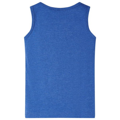 Vidaxl kindertopje 104 gemêleerd blauw