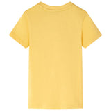 Vidaxl kindershirt 92 lichtokerkleurig