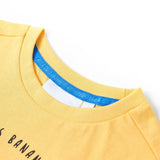Vidaxl kindershirt 92 lichtokerkleurig