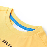 Vidaxl kindershirt 116 lichtokerkleurig