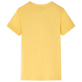 Vidaxl kindershirt 128 lichtokerkleurig