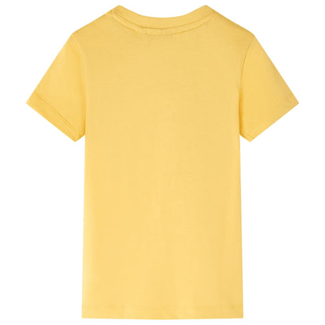 Vidaxl kindershirt 128 lichtokerkleurig