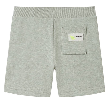 Vidaxl kindershorts met trekkoord 140 gemêleerd lichtkakikleurig