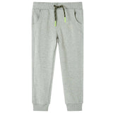 Vidaxl kinderjoggingbroek 104 lichtkaki