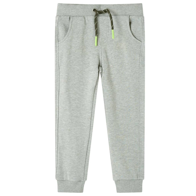 Vidaxl kinderjoggingbroek 104 lichtkaki