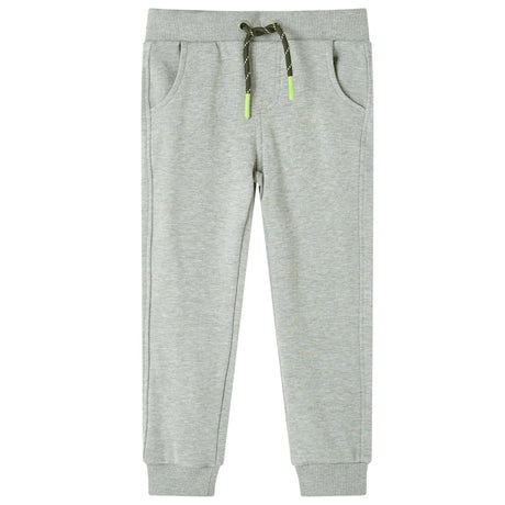 Vidaxl kinderjoggingbroek 116 lichtkaki