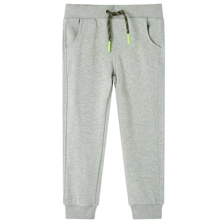 Vidaxl kinderjoggingbroek 128 lichtkaki