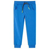 Vidaxl kinderjoggingbroek 140 blauw