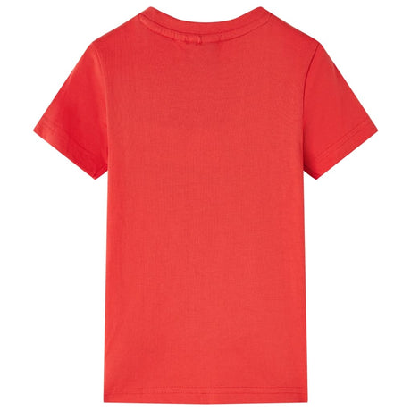 Vidaxl kindershirt 140 rood