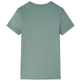 Vidaxl kindershirt 128 kakikleurig
