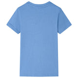 Vidaxl kindershirt 140 middelblauw
