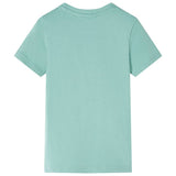 Vidaxl kindershirt 128 lichtkakikleurig